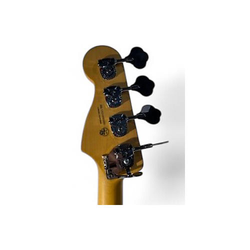 Used Fender American Ultra Precision Bass Platinum Electric Bass Guitar Platinum