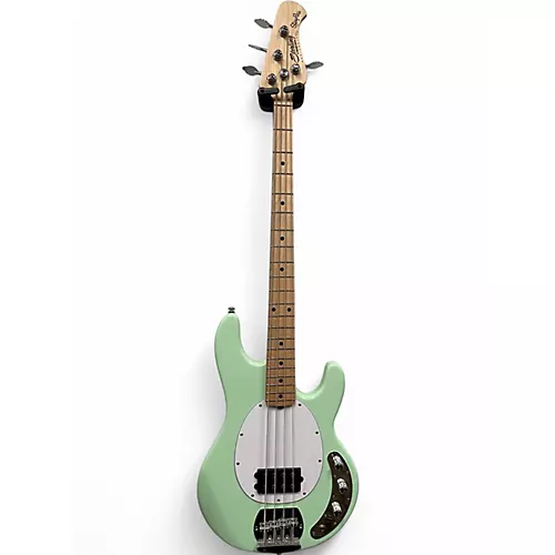 Used Sterling by Music Man Ray4 Mint Green Electric Bass Guitar Mint Green