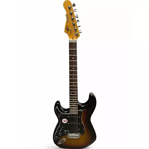Used G&L Tribute Legacy Left Handed 3 Tone Sunburst Electric Guitar 3 Tone Sunburst