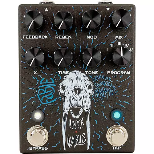 Walrus Audio Fable Onyx Granular Soundscape Generator Effects Pedal Black