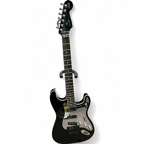 Used Fender Tom Morello Soul Power Stratocaster Black Solid Body Electric Guitar Black