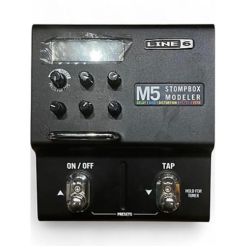 Used Line 6 M5 Stompbox Modeler Effect Processor