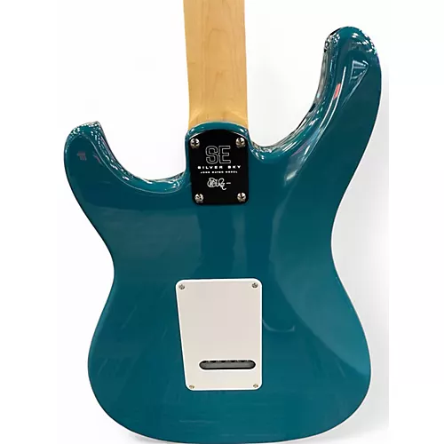 Used PRS SE Silver Sky John Mayer Signature Nylon Blue Solid Body Electric Guitar Nylon Blue
