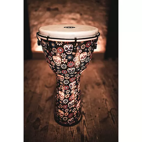 MEINL Alpine Synthetic Djembe 12 in. Barnwood