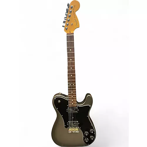 Used Fender AMERICAN PROFESSIONAL II TELECASTER DELUXE Silver Solid Body Electric Guitar Silver