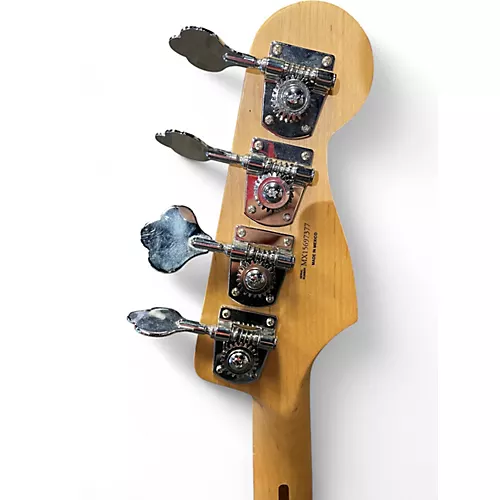 Used Fender Standard Jazz Bass Left Handed 2 Tone Sunburst Electric Bass Guitar 2 Tone Sunburst