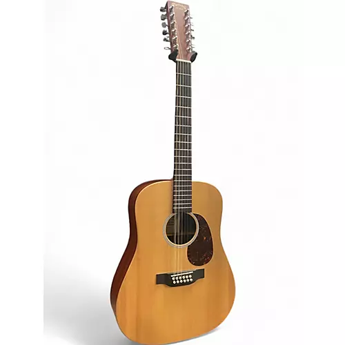 Used Martin X1D12E Natural 12 String Acoustic Electric Guitar Natural