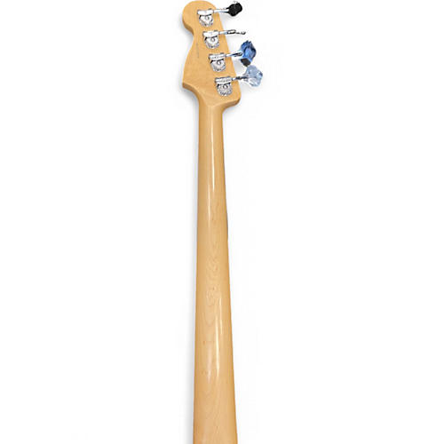 Used 2019 Fender American Professional Precision Bass White Electric Bass Guitar White