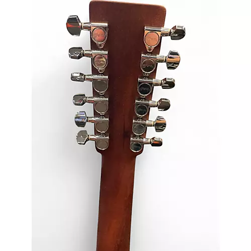 Used Martin D12XM Natural 12 String Acoustic Guitar Natural