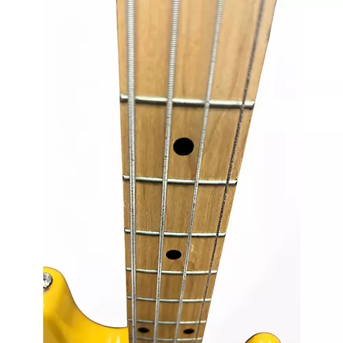 Used Sterling by Music Man ray24 Butterscotch Electric Bass Guitar Butterscotch