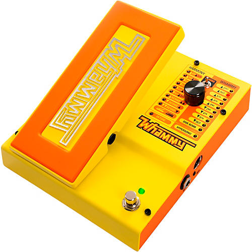 DigiTech MonoNeon Whammy Signature Whammy Effects Pedal Yellow and Orange