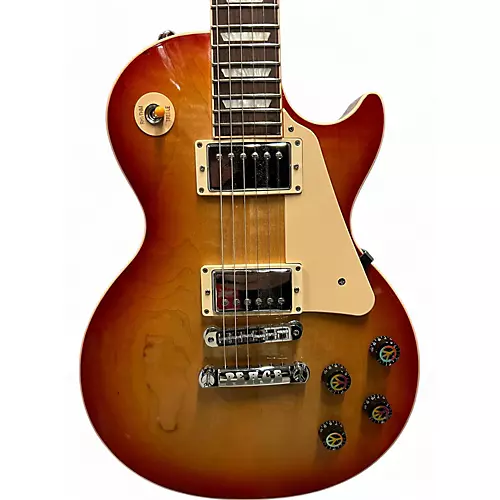 Used 2014 Gibson Peace SERENITy Les Paul Sunrise Solid Body Electric Guitar sunrise