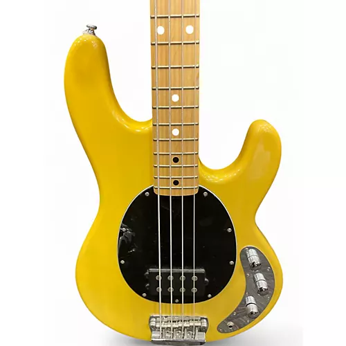 Used Sterling by Music Man stingray classic 24 Butterscotch Electric Bass Guitar Butterscotch