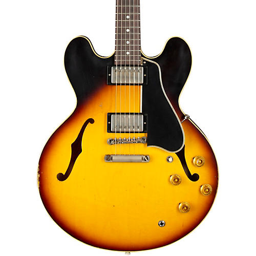 Gibson Custom Murphy Lab 1958 ES-335 Heavy Aged Semi-Hollow Electric Guitar Dirty Blonde