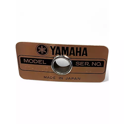 Used 1980 Yamaha 6 Piece Power Recording Shell Pack White Drum Kit White