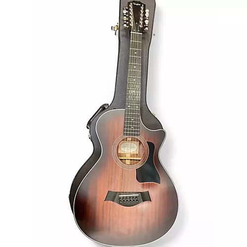 Used Taylor 362ce burst 12 String Acoustic Electric Guitar burst