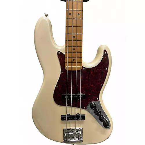 Used Fender Player Plus Active Jazz Bass White Electric Bass Guitar White