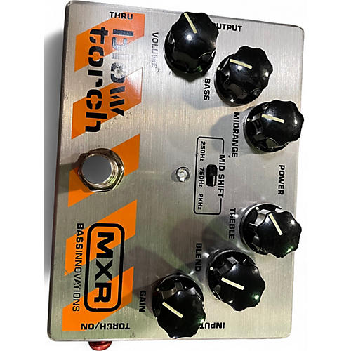 Used MXR blow torch Bass Effect Pedal