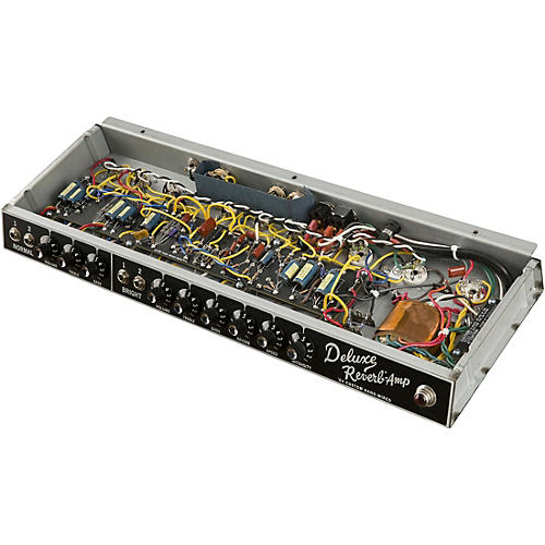 Fender '64 Custom Deluxe Reverb 20W 1x12 Tube Guitar Combo Amp Black
