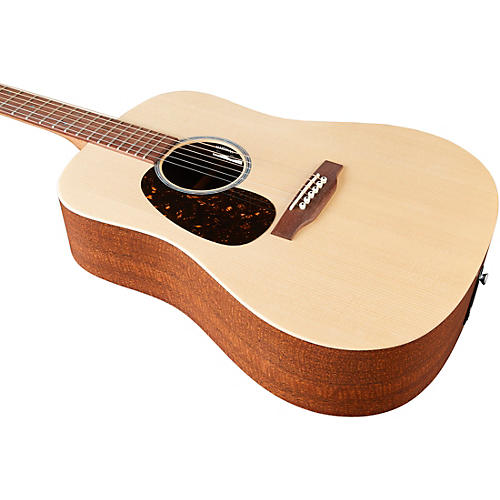 Martin DX2E X Series Mahogany Left-Handed Dreadnought Acoustic-Electric Guitar Natural