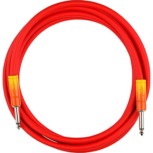 Fender Ombre Straight to Straight Instrument Cable 10 ft. Silver Smoke