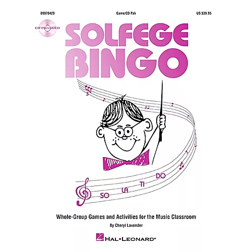 Hal Leonard Solfege Bingo - Whole-Group Games and Activities Game/CD