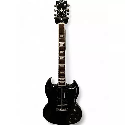 Used Gibson 1961 Reissue SG Ebony Solid Body Electric Guitar Ebony