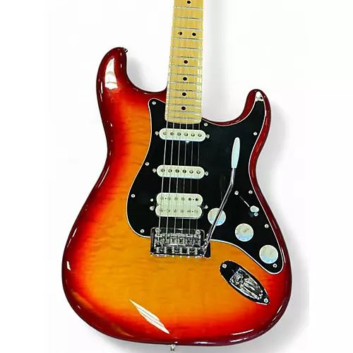 Used Fender Player Stratocaster HSS Plus Top AGED CHERRY BURST Solid Body Electric Guitar AGED CHERRY BURST