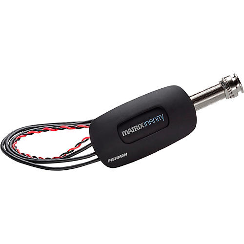 Fishman PowerTap Infinity - Body Sensor with Undersaddle Pickup Narrow Format Black Narrow Split