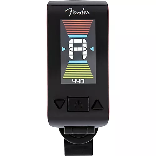 Fender Original Tuner Clip-On Instrument Tuner Fiesta Red