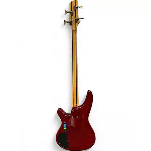 Used Ibanez SRA500 Red Electric Bass Guitar Red