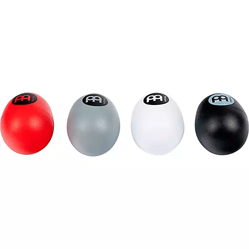 MEINL 4-Piece Egg Shaker Set with Soft to Extra Loud Volumes