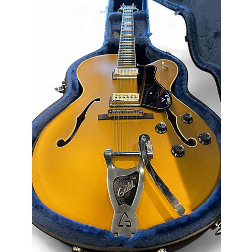 Used Guild X-175 MANHATTAN SPECIAL SATIN GOLD Hollow Body Electric Guitar SATIN GOLD