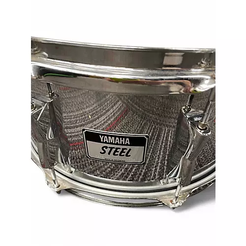 Used Yamaha 14in STEEL SNARE STEEL Drum STEEL 33