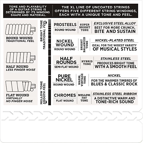 D'Addario ECG23 Chrome Extra Light Electric Guitar Strings