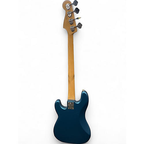 Used Fender American Performer Precision Bass Blue Electric Bass Guitar Blue