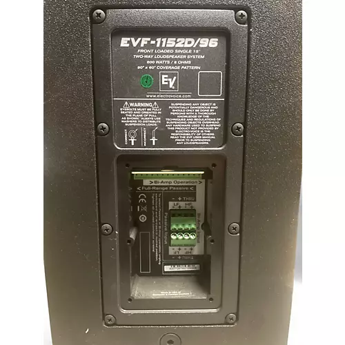 Used Electro-Voice EVF1152D96  Unpowered Speaker