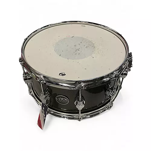 Used DW 6.5X14 Performance Series Snare Pewter Sparkle Drum Pewter Sparkle 15