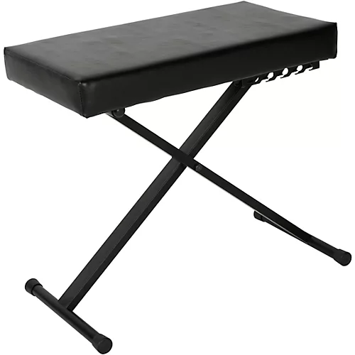 Musician's Gear KBX2 Double-Braced Keyboard Stand and Deluxe Keyboard Bench
