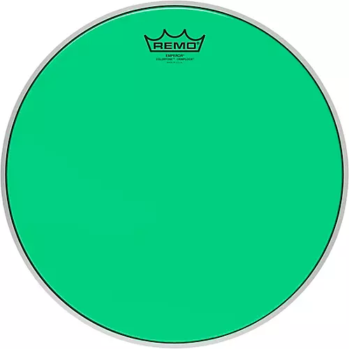Remo Emperor Colortone Crimplock Green Tenor Drum Head 6 in.