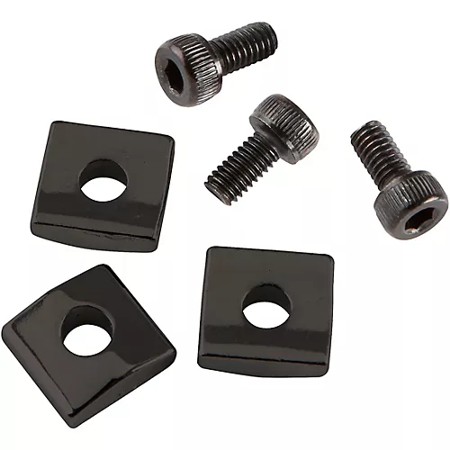 Proline Floyd Rose-Style Locking Nut Block w/ Screws 3 Pack Chrome