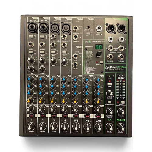 Used Mackie profx10v3 Unpowered Mixer