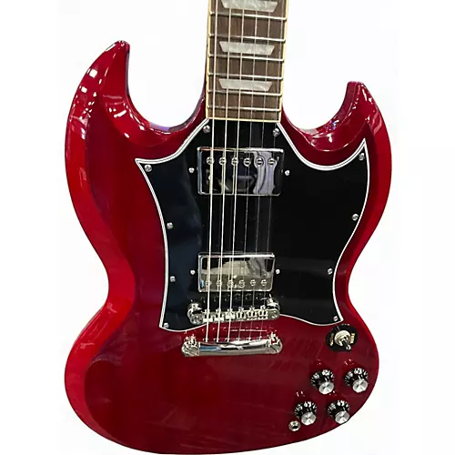 Used Epiphone sg cherry Solid Body Electric Guitar cherry