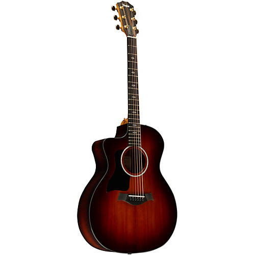 Taylor 224ce-K Deluxe Grand Auditorium Left-Handed Acoustic-Electric Guitar Shaded Edge Burst