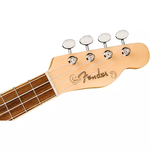 Fender Fullerton Telecaster Acoustic-Electric Ukulele Black