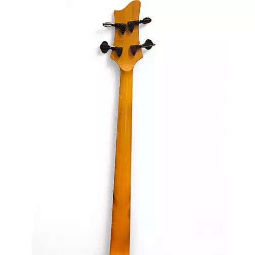 Used 2020s Schecter Guitar Research Riot 4 String Natural Electric Bass Guitar Natural