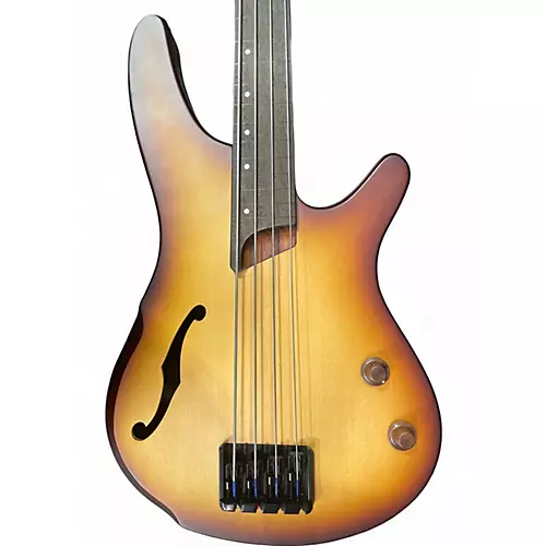 Used Ibanez SRH500F Brown Sunburst Electric Bass Guitar Brown Sunburst