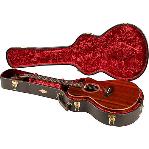 Taylor Custom Redwood-Figured Hawaiian Koa Grand Concert Acoustic-Electric Guitar Shaded Edge Burst