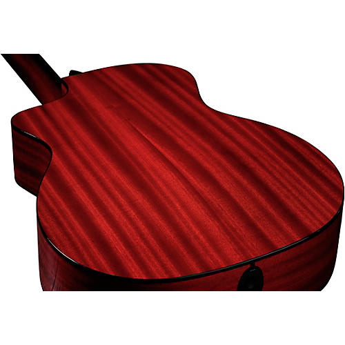 Taylor 224ce Mahogany Special-Edition Grand Auditorium Acoustic-Electric Guitar Trans Red