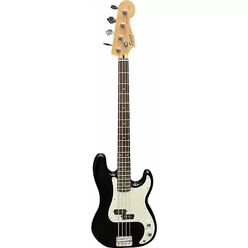 Used Squier Affinity Precision Bass Black Electric Bass Guitar Black